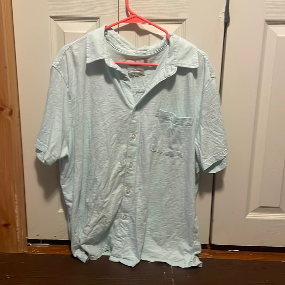XL Baby Blue Good Fellow & Co Button Up